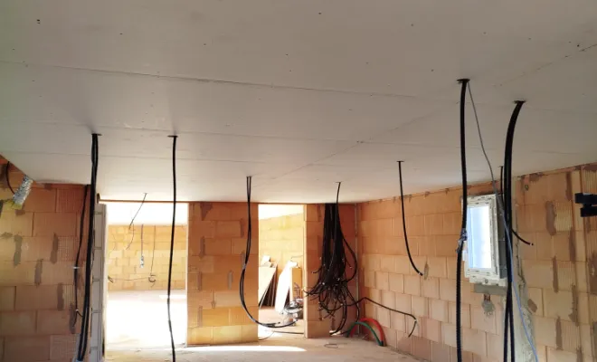 pose de ba 13 au plafond 